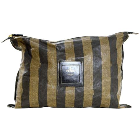 fendi striped bag vintage|Fendi vintage denim bag.